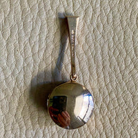 Vintage 14k Finnish pendant with large smoky quartz stone. By Elis Kauppi