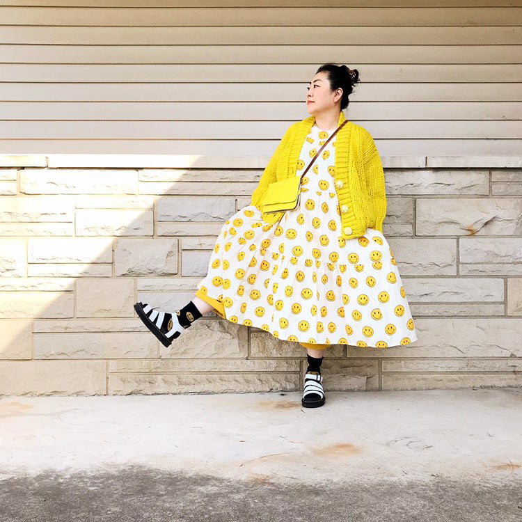 https://www.instagram.com/shokotatara/ modeling The Novella in Yellow