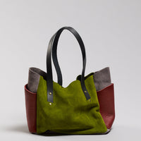 Design your own CUSTOM colorway with Jill - Brev carryall leather bag